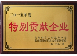 2015年度特别贡献企业